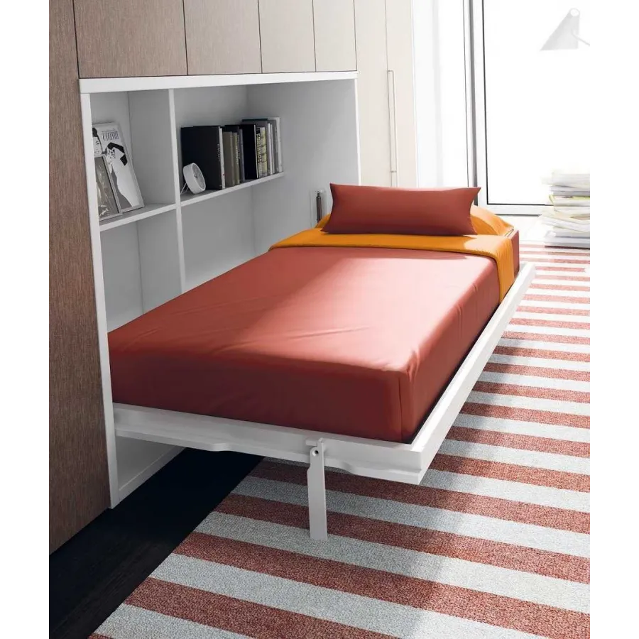 Cama abatible LUR fondo 43 90x190 en Mueble Descanso Málaga
