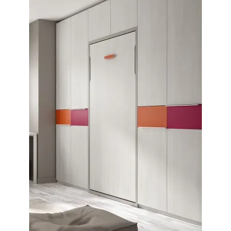 Cama abatible individual vertical 90x190 en Mueble Descanso Málaga