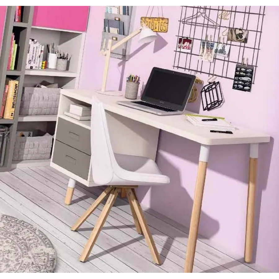 Escritorio moderno largo 147 cm.