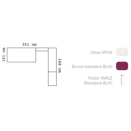 Habitacion juvenil con armario