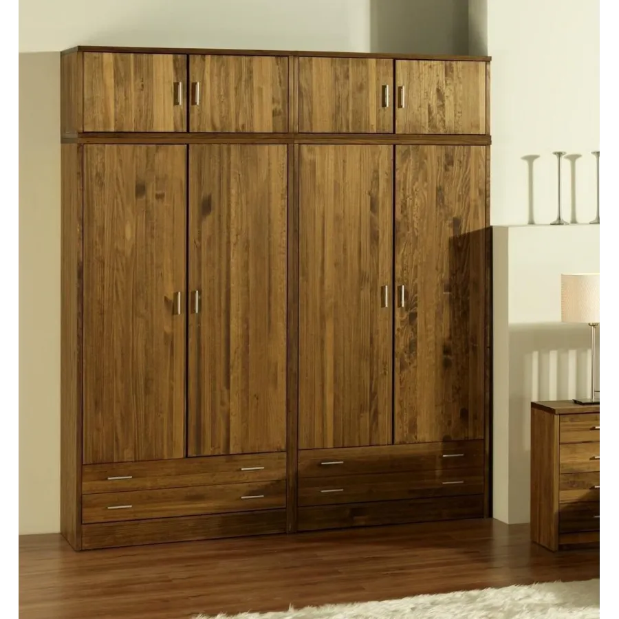 Armario Nova 4 puertas macizas con altillo