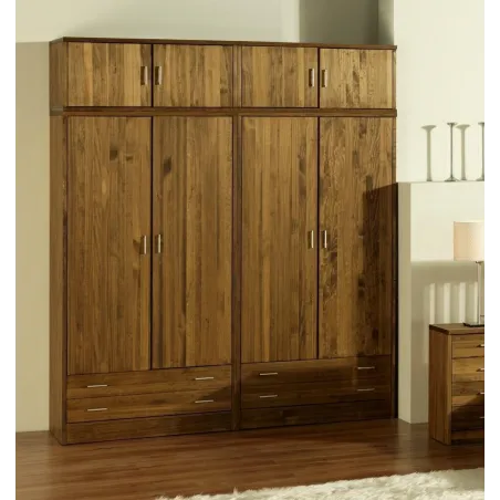 Armario Nova 4 puertas macizas con altillo