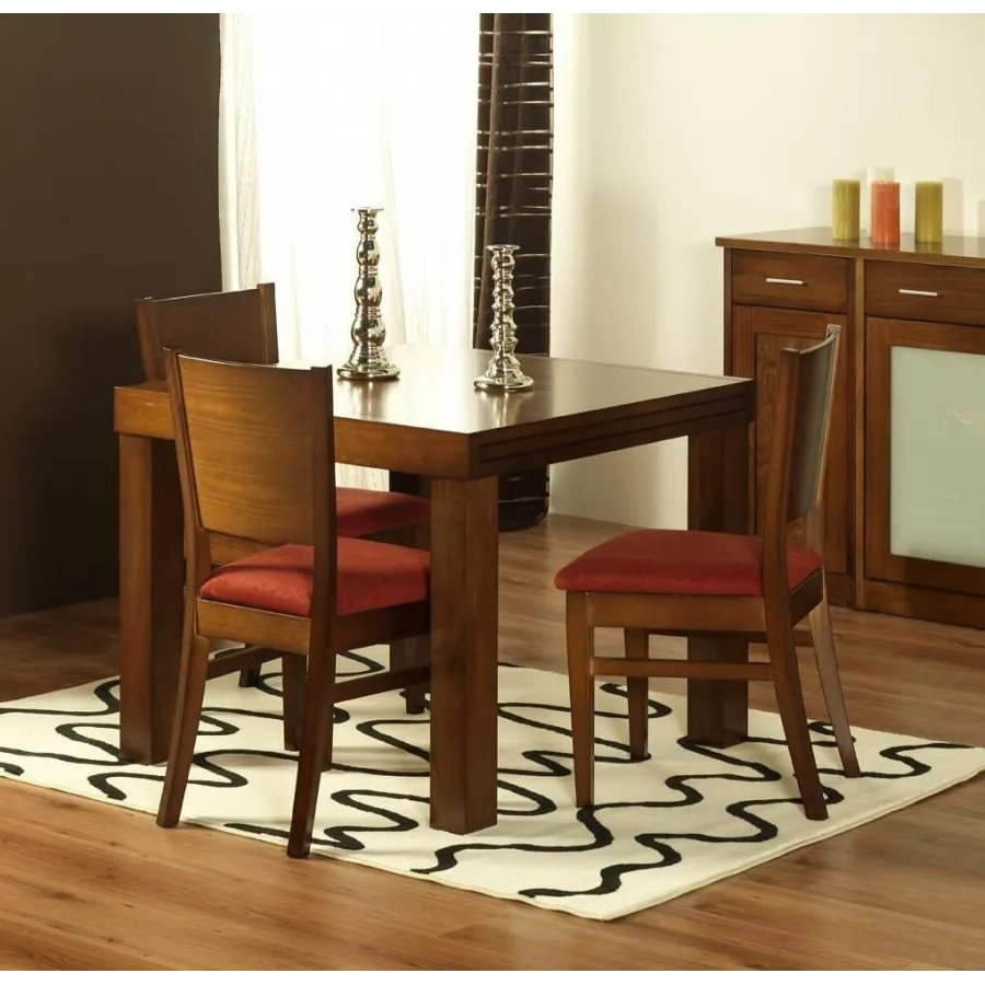 Mesa extensible volteador Nova madera de pino