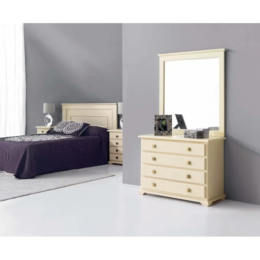 Dormitorio Maya clásico contemporáneo con armario