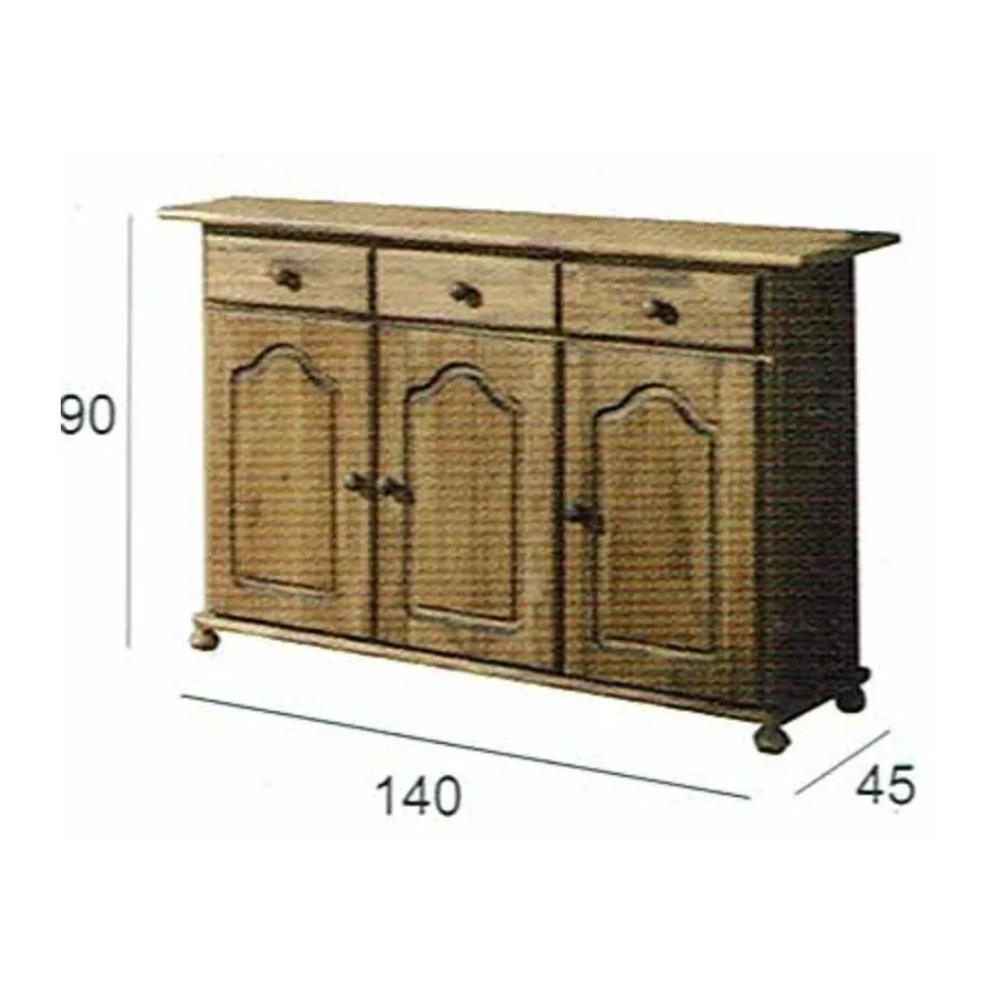 PLATERO MADERA 2 MEDIDAS