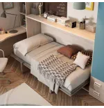 Cama abatible horizontal para colchón individual Mueble Descanso Málaga