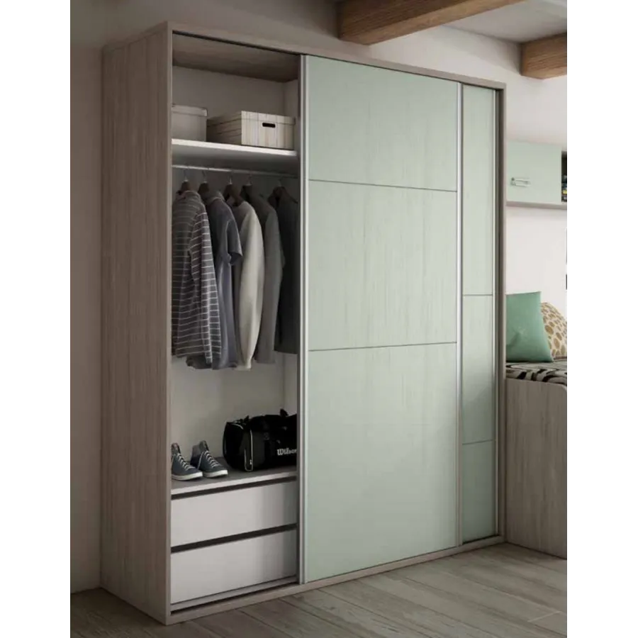 Armario Lolipop puertas corredera 180 cm.