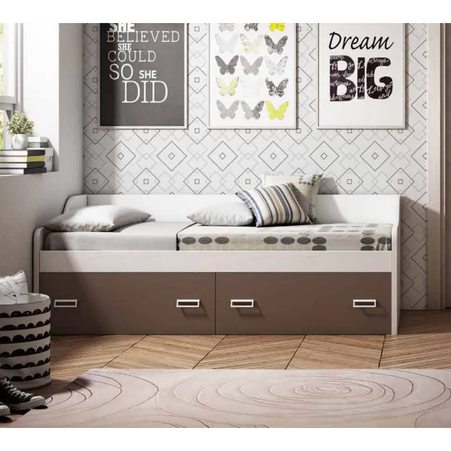 Cama nido con cajones