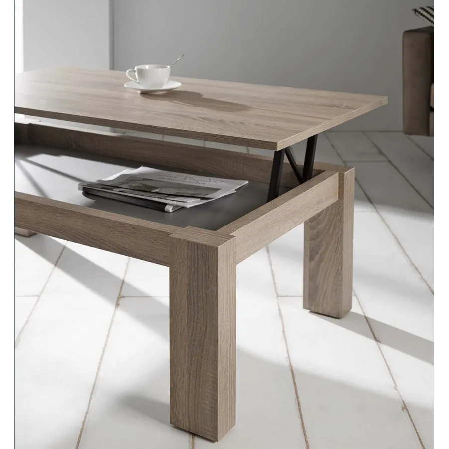 Mesa centro elevable Évora varias medidas