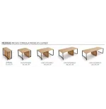 Mesa consola modelo Lumier de Pemi cuatro extensibles