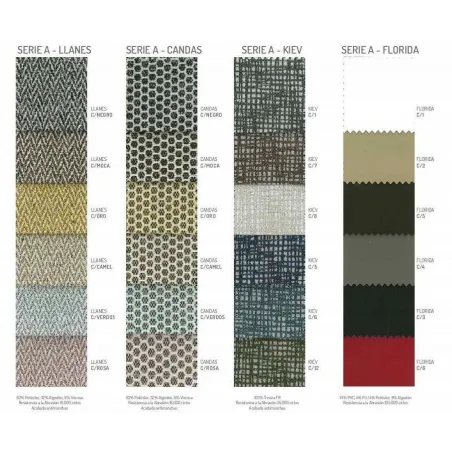 Sillón tapizado Tetris de diseño moderno