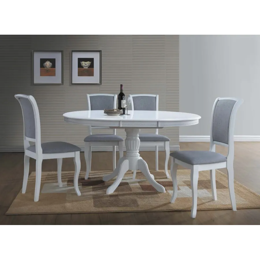 silla tapizada de diseño neoclásico en Mueblesguadalhorce.es