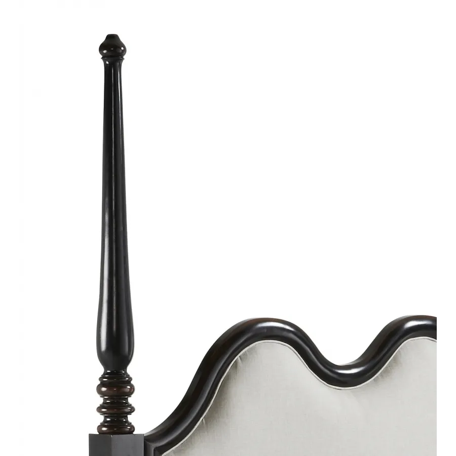 CAMA VINTAGE NEGRA en Mueblesguadalhorce.es