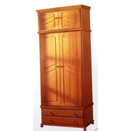 Armario 2 puertas macizas modelo Provenza en MuebleDescanso.com
