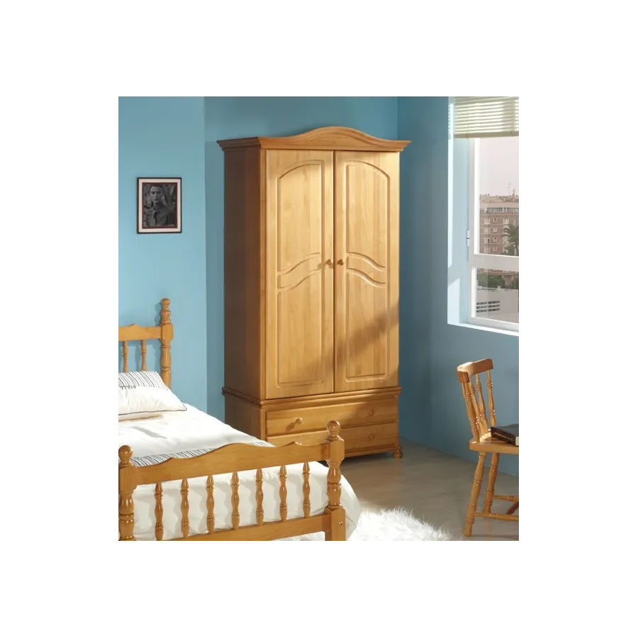 Armario 2 puertas macizas modelo Provenza en MuebleDescanso.com