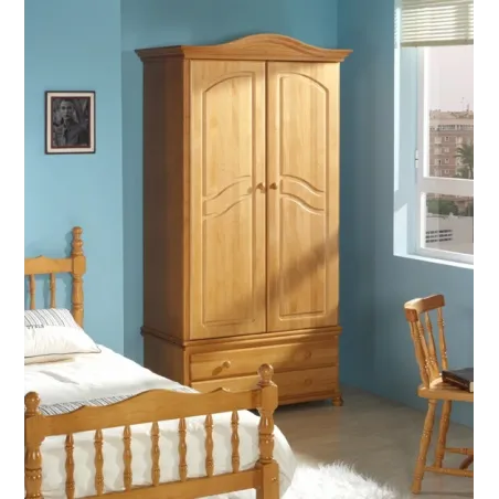 Armario 2 puertas macizas modelo Provenza en MuebleDescanso.com