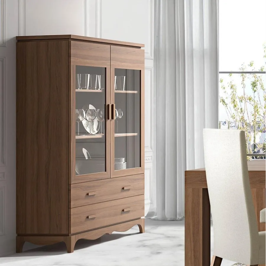 Vitrina baja contemporánea 2 puertas en Mueblesguadalhorce.es