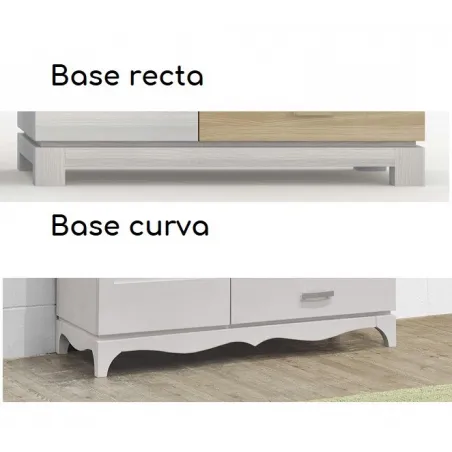 Vitrina baja contemporánea 2 puertas en Mueblesguadalhorce.es