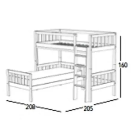 Litera Zendaya Barras en L