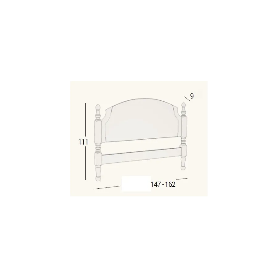 CABECERO DE MADERA CON COLORES Y MEDIDAS A ELEGIR