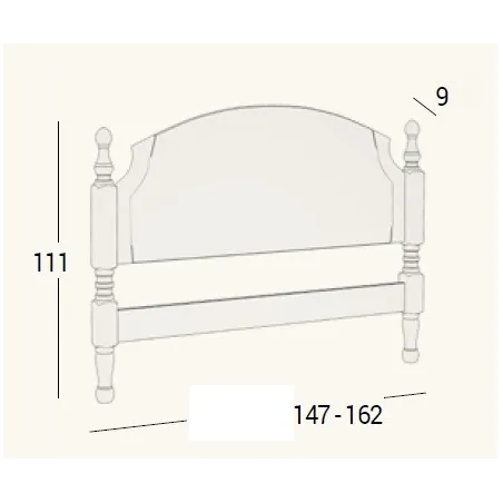 CABECERO DE MADERA CON COLORES Y MEDIDAS A ELEGIR