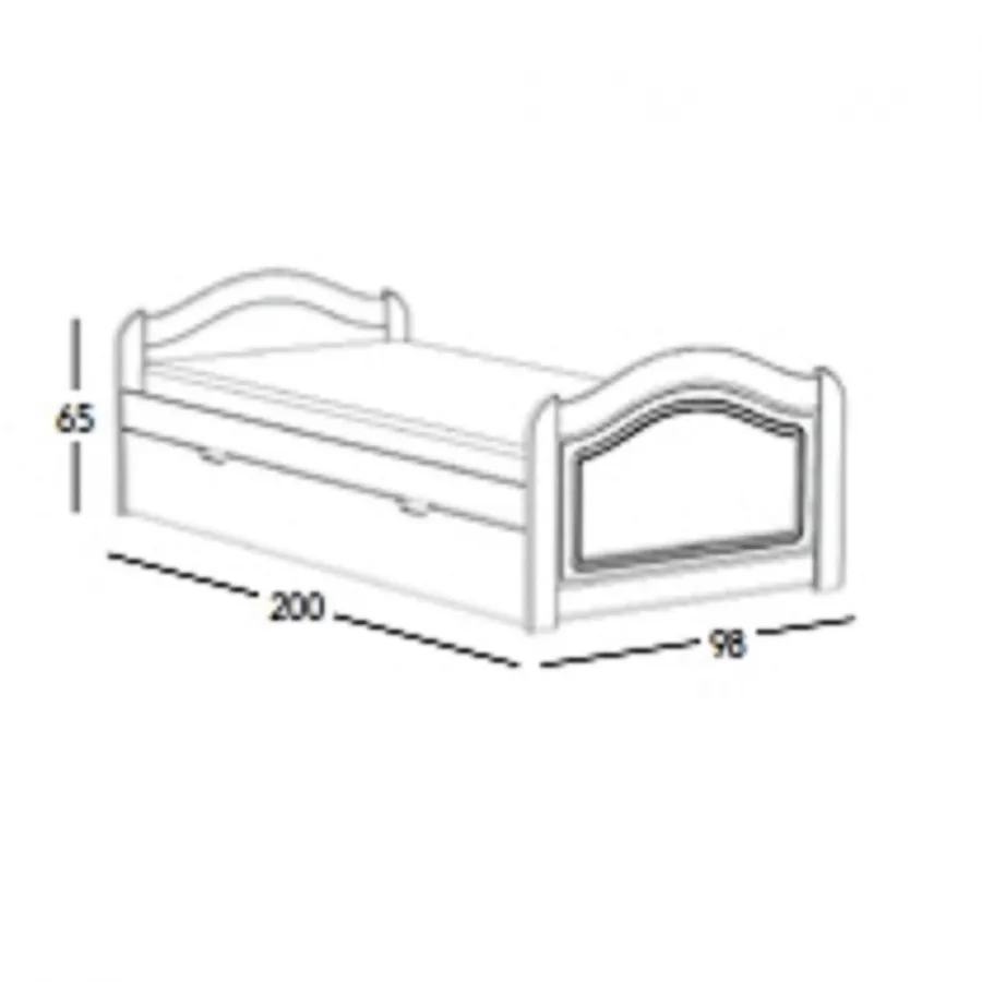 Cama nido Carole con arrastre