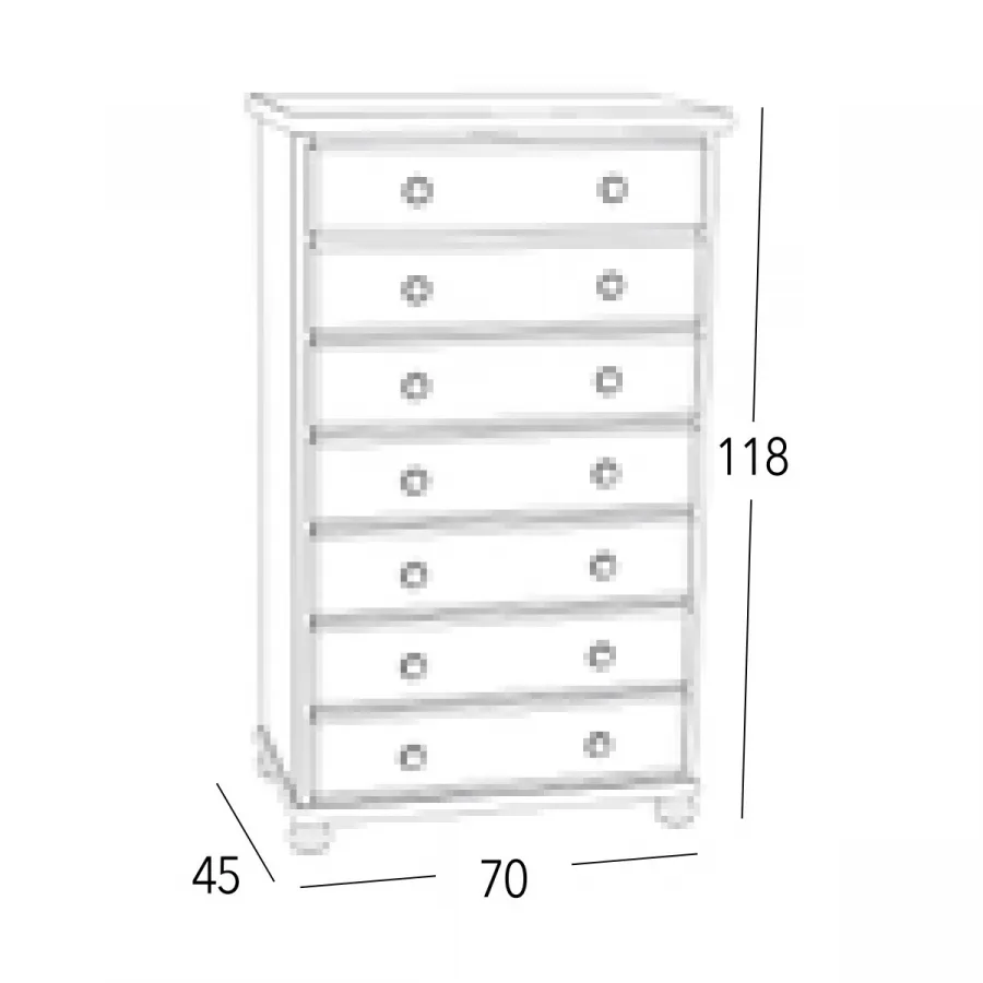 Sinfonier 70 Provenza juvenil 7C en Mueblesguadalhorce.es