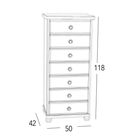 Sinfonier 50 Provenza 7C en Mueblesguadalhorce.es