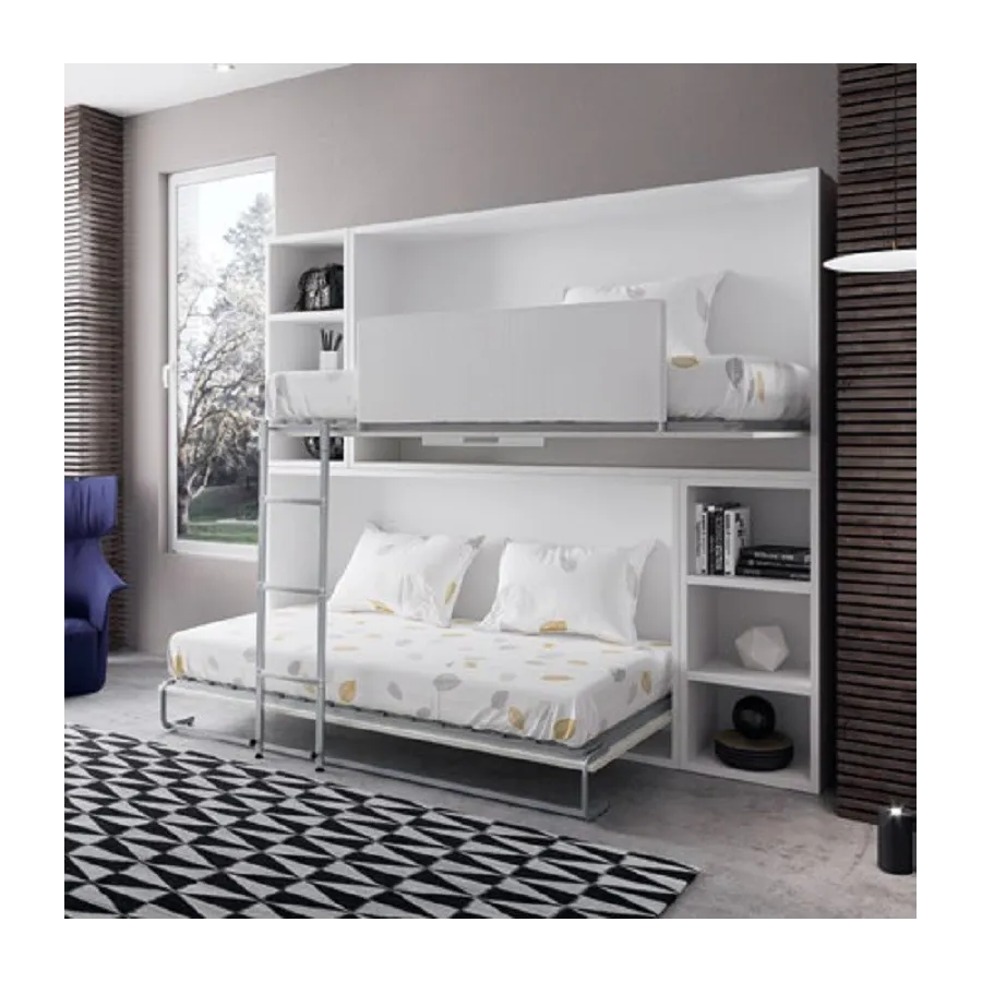 Litera abatible extenso horizontal en MuebleDescanso