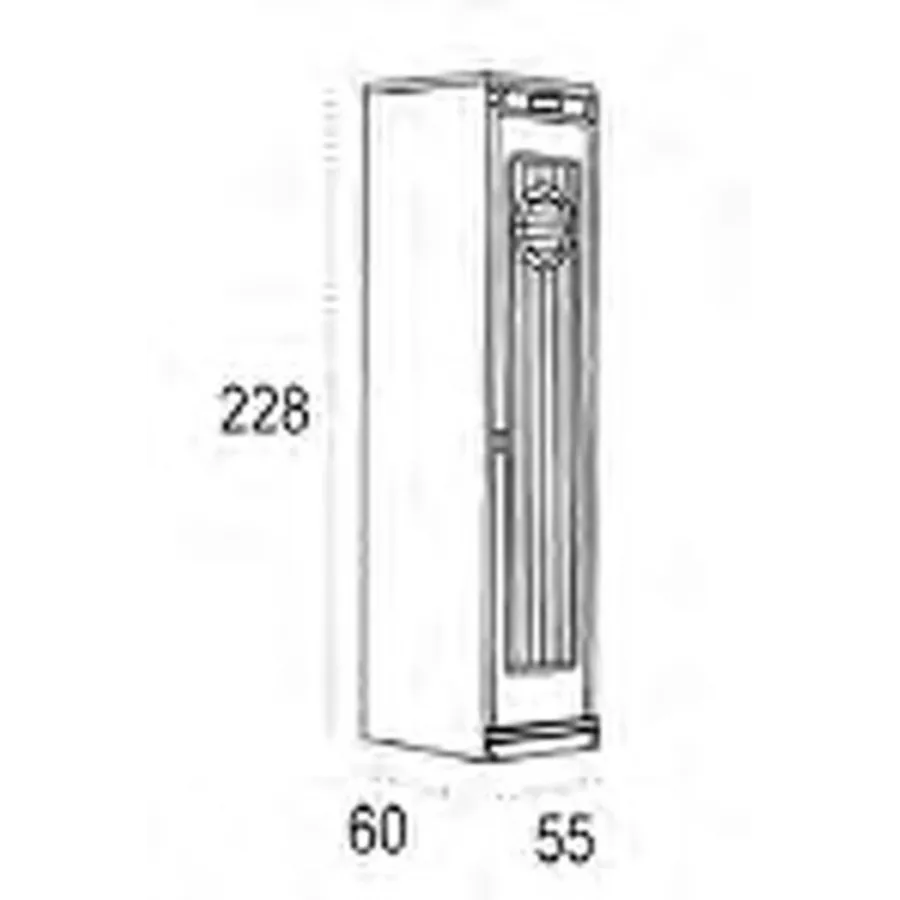 Armario Camarote madera de fresno una puerta en Muebledescanso.com