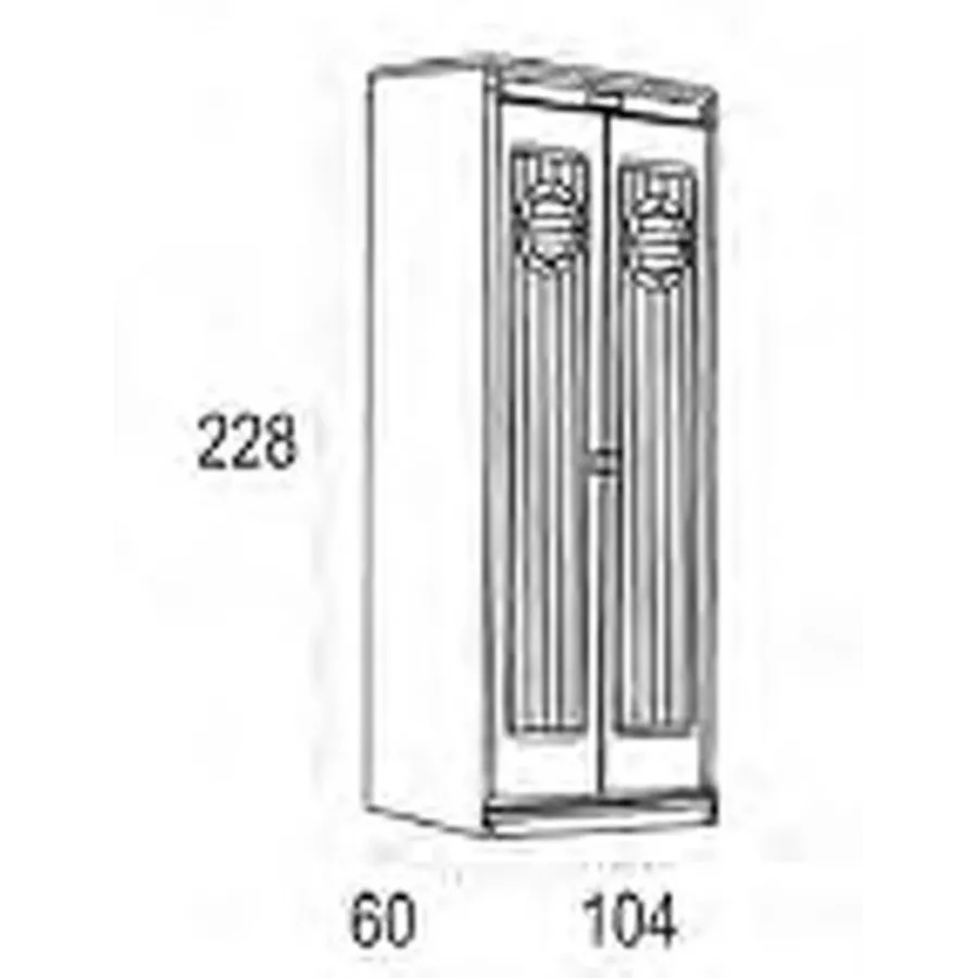 Armario naútico Camarote dos puertas en Muebledescanso.com