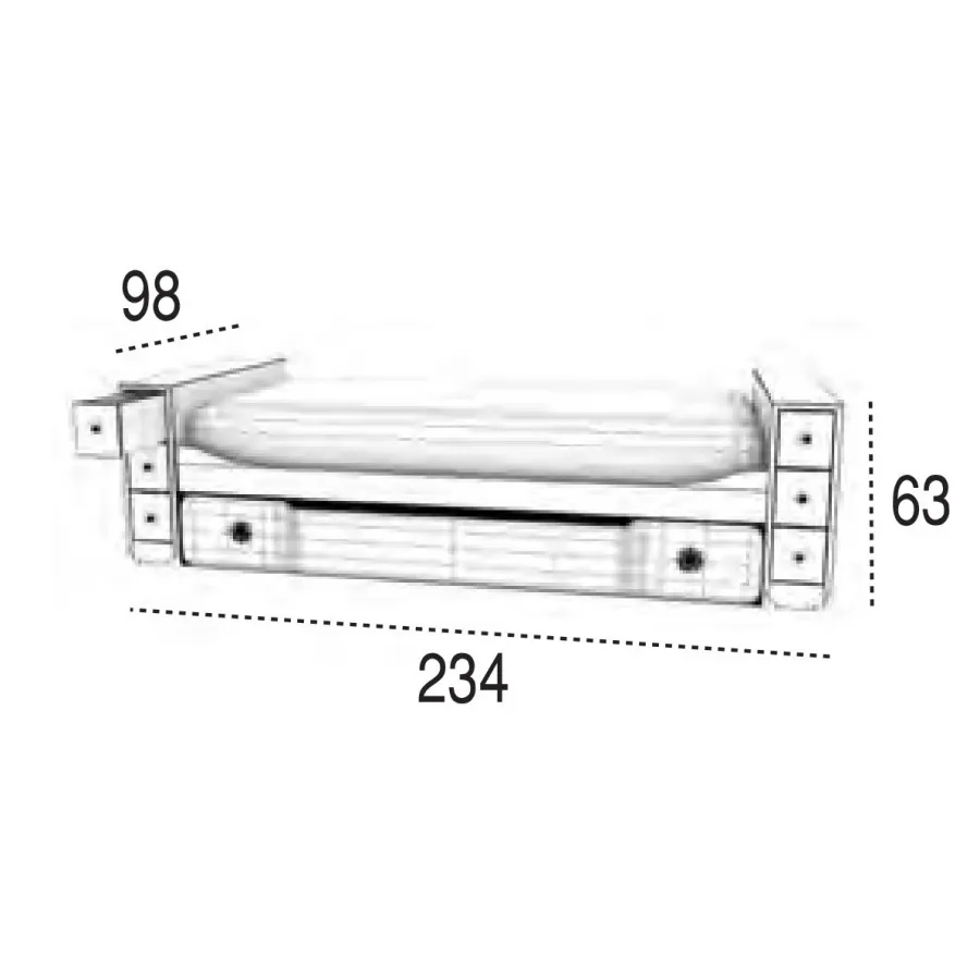 Cama nido Camarote 2 camas 6 cajones Camarote en Mueblesguadalhorce.es