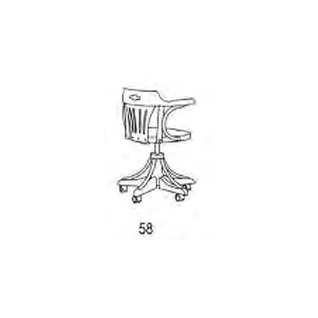 Sillón de despacho Camarote madera de fresno en Mueblesguadalhorce.es