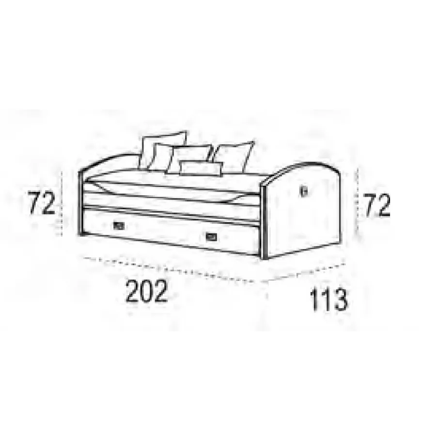 Cama nido Camarote con arrastre en Mueblesguadalhorce.es