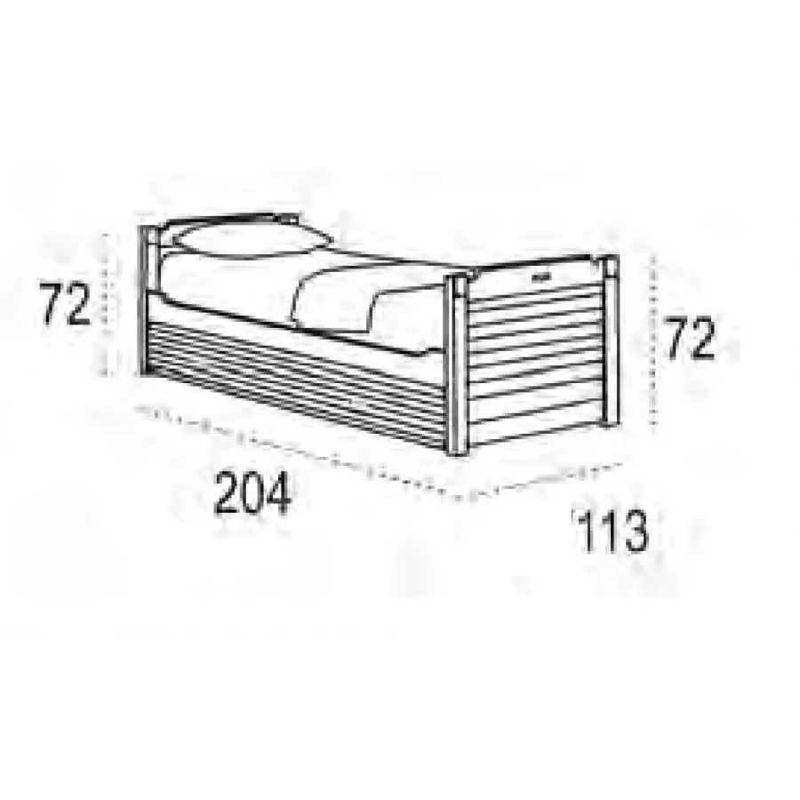 Cama nido Camarote con cajones en Mueblesguadalhorce.es