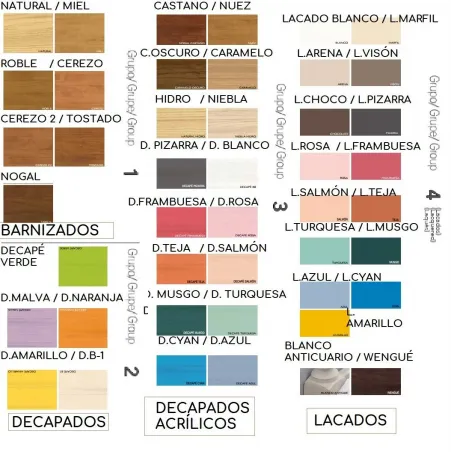 Sofá de diseño 3 plazas en madera maciza