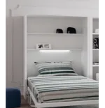 Cama abatible Space Up estantes interiores