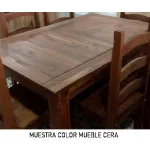 MUEBLE DE SALÓN MADERA MACIZA RÚSTICO