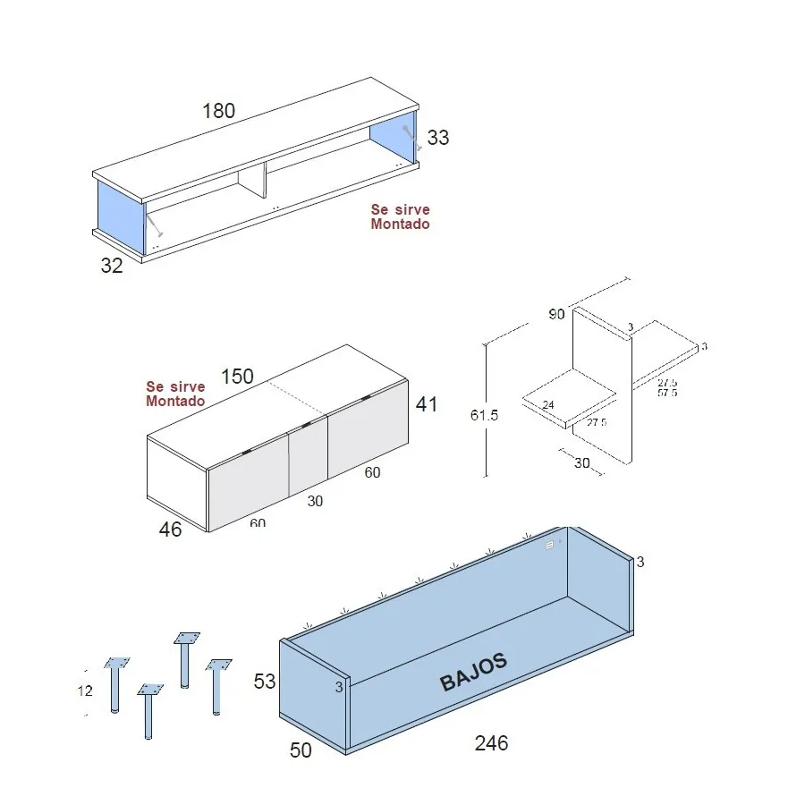 Salón Class C812 en Mueblesguadalhorce.es