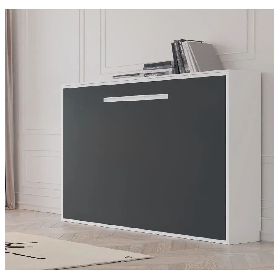Cama abatible horizontal individual con somier