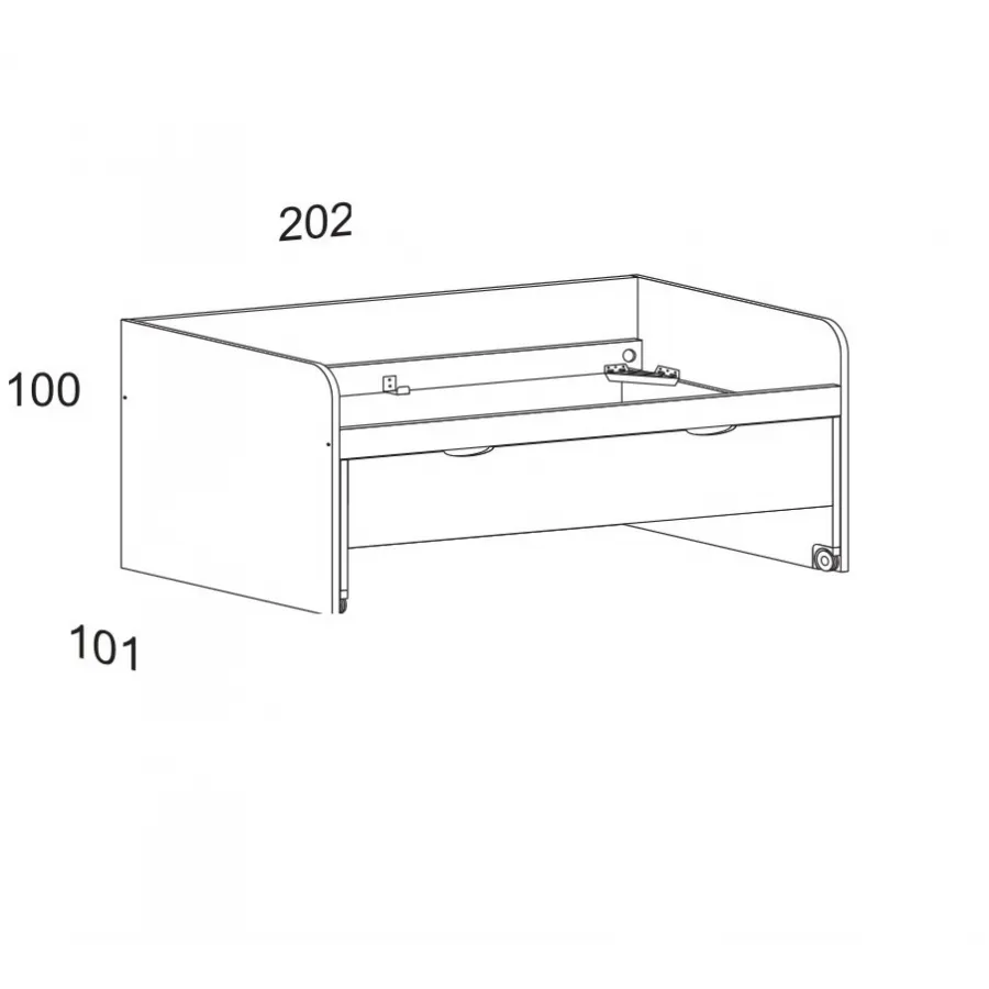 COMPACTO CANAPÉ 90X190