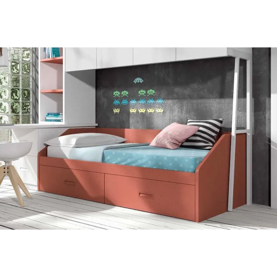 Sofá nido con contenedores autocierre