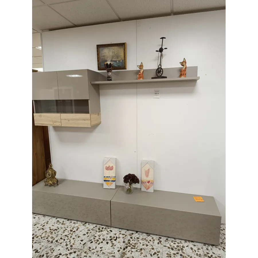 Salón frentes alto brillo 240 cm. LIQUIDACION