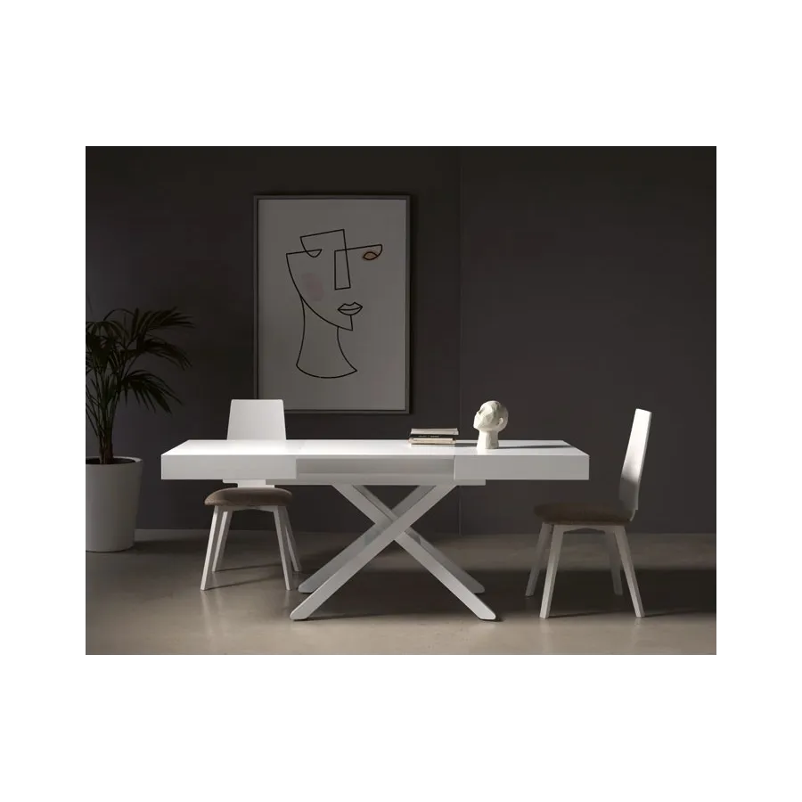 Mesa motor Long Way elevable extensible madera