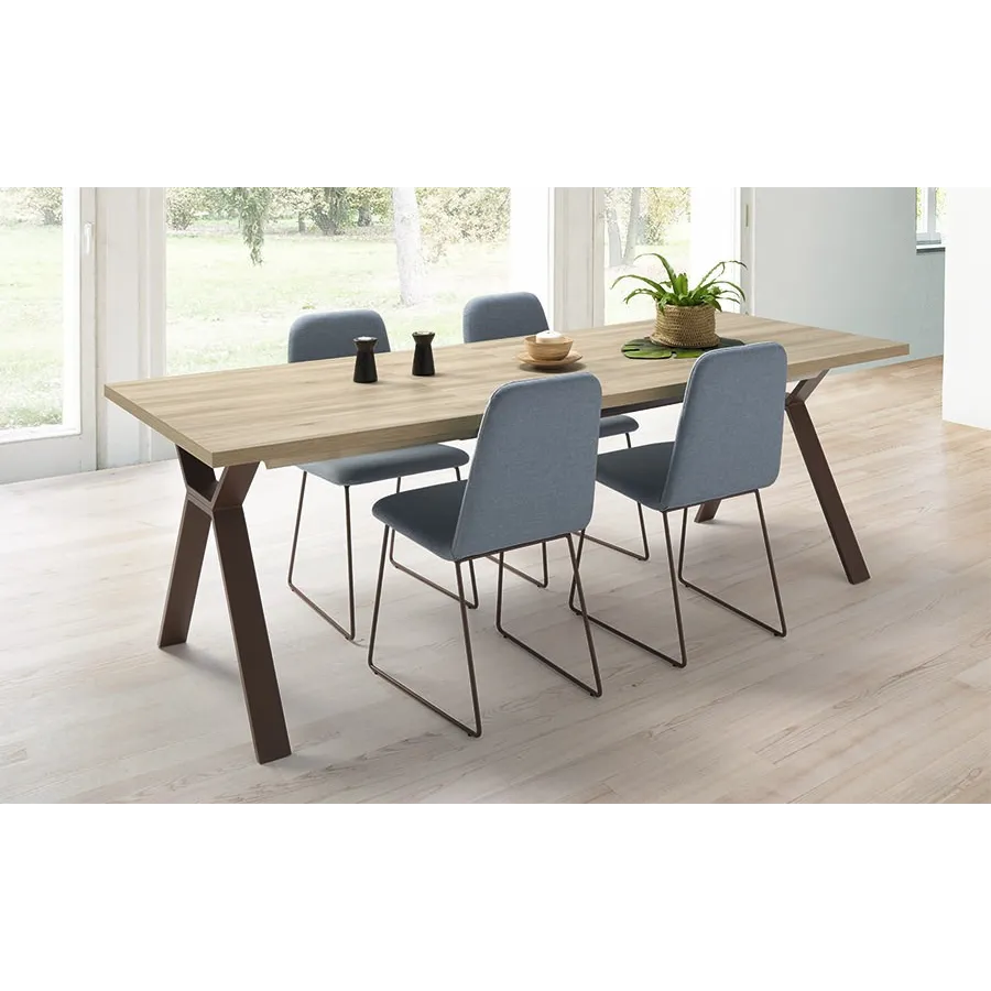 Mesa Elsa Melamina con 2 extensibles