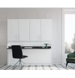 Abatible horizontal doble con escritorio y armario en MuebleDescanso El Viso Málaga