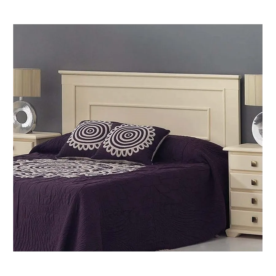 Cabecero individual Maya de diseño clásico contemporáneo madera maciza