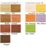 Cabecero individual Maya de diseño clásico contemporáneo madera maciza