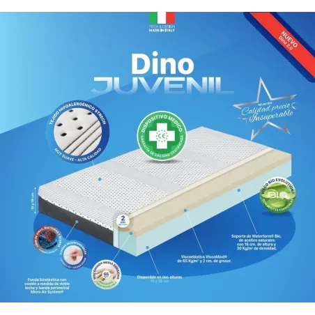 Colchón Plus Salute Dino
