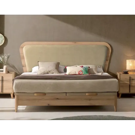 Canapé Koala Nice 3D pata madera estilo nórdico